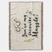 Je bent mijn favoriete Muggle™ Deken (Voorkant Verticaal)