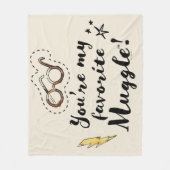 Je bent mijn favoriete Muggle™ Fleece Deken (Voorkant)