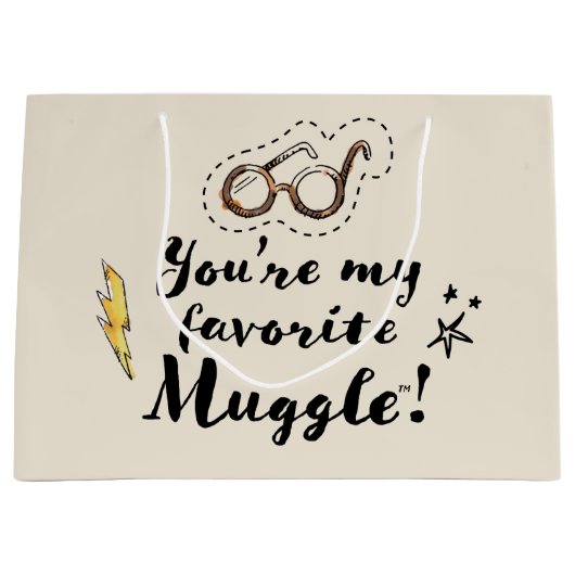 Je bent mijn favoriete Muggle™ Groot Cadeauzakje (Voorkant)