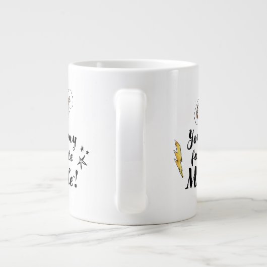 Je bent mijn favoriete Muggle™ Grote Koffiekop (Achterkant)