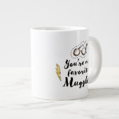 Je bent mijn favoriete Muggle™ Grote Koffiekop (Voorkant rechts)