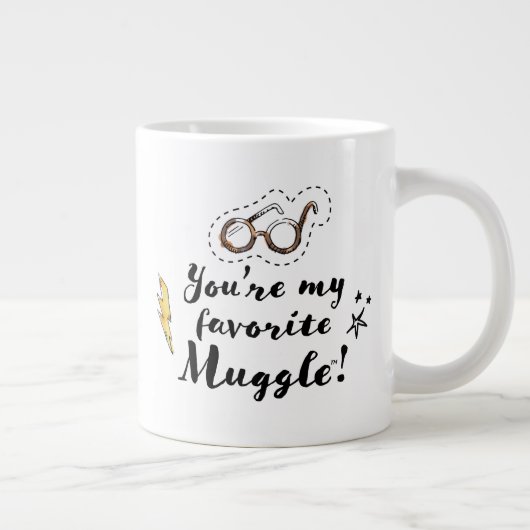 Je bent mijn favoriete Muggle™ Grote Koffiekop (Rechts)