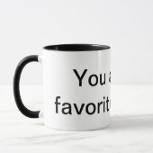 je bent mijn favoriete persoon mok (Links)