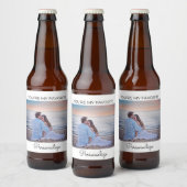 Je bent mijn favoriete persoonlijke bierlabel bier etiket (Flessen)