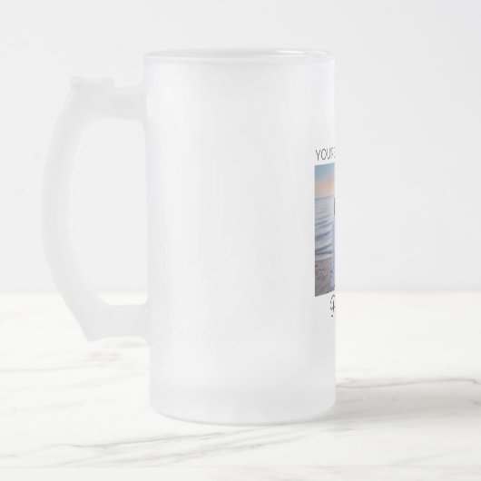 Je bent mijn favoriete persoonlijke vooringenomen  matglas bierpul (Links)