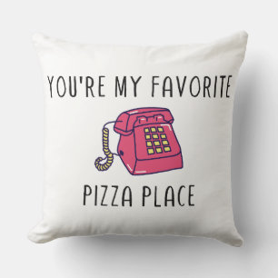 Je bent mijn favoriete pizza plek - Smosh TNTL Quo Kussen