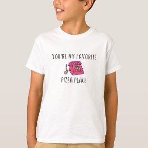 Je bent mijn favoriete pizza plek - Smosh TNTL Quo T-shirt