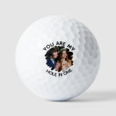 Je bent mijn gat in een romantische met aangepaste golfballen (Voorkant)