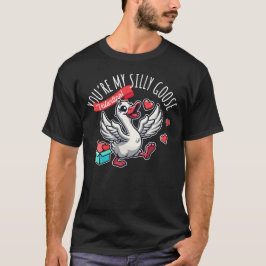 Je bent mijn Gekke gans - Grappig Valentijn ontwer T-shirt