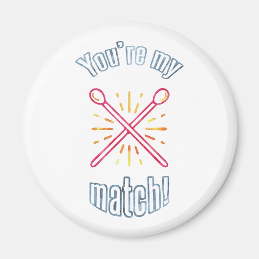 Je bent mijn gelijken magneet (Voorkant)