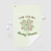 Je bent mijn geluk golfhanddoek (Insitu)