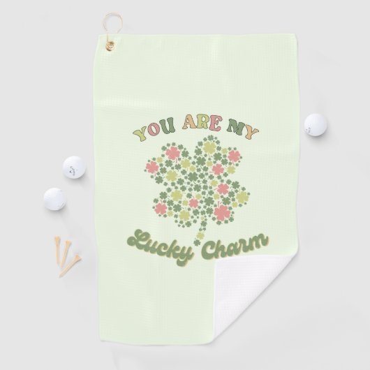 Je bent mijn geluk golfhanddoek (Insitu)