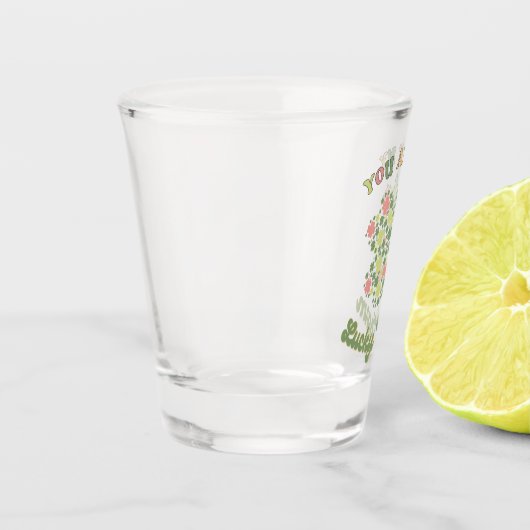 Je bent mijn geluk shot glas (Links)