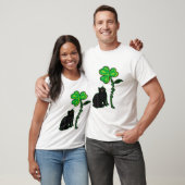Je bent mijn gelukszak St. Patrick's Day Black Cat T-shirt (Unisex)