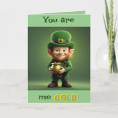 Je bent mijn gouden St. Patrick's Day Kaart (Voorkant)