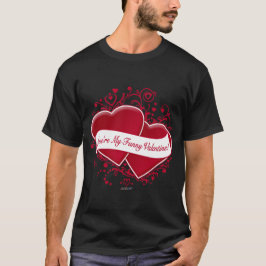 Je bent mijn grappige Valentijn! Rode harten T-shirt