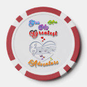 Je Bent Mijn Grootste Avontuur Poker Chips (Achterkant)
