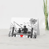 Je bent mijn grootste vangst Vaderdag Feestdagen Kaart (Voorkant)