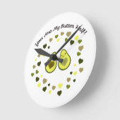 Je bent mijn halfgeliefde Avocados Ronde Klok (Hoek)