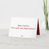 Je bent mijn hart binnengegaan kaart (Achterkant)