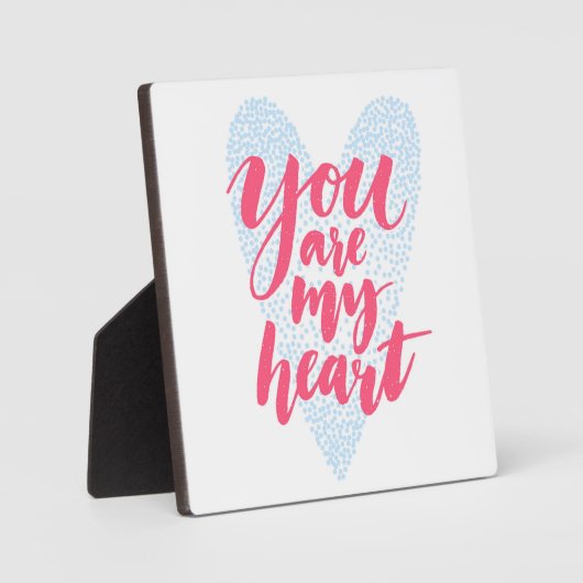 Je bent mijn hart fotoplaat (Voorkant)