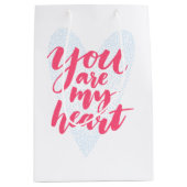 Je bent mijn hart medium cadeauzakje (Voorkant)