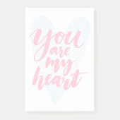 Je bent mijn hart post-it® notes (Voorkant)