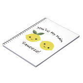 Je bent mijn hoofdpleisters notitieboek (Linkerzijde)