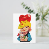 Je bent mijn "huisdier" Valentijn Cowboy Feestdagenkaart (Staand voorkant)