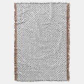 Je bent mijn inspiratiewoorden Typografie Deken (Voorkant Verticaal)