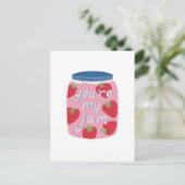 Je bent mijn jam briefkaart (Staand voorkant)