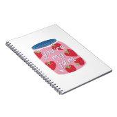 Je bent mijn Jam Love Affirmatie Quote Notitieboek (Rechterzijde)