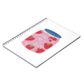 Je bent mijn Jam Love Affirmatie Quote Notitieboek (Linkerzijde)