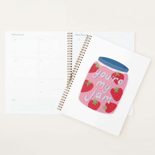 Je bent mijn Jam Love Quote Planner (Display)