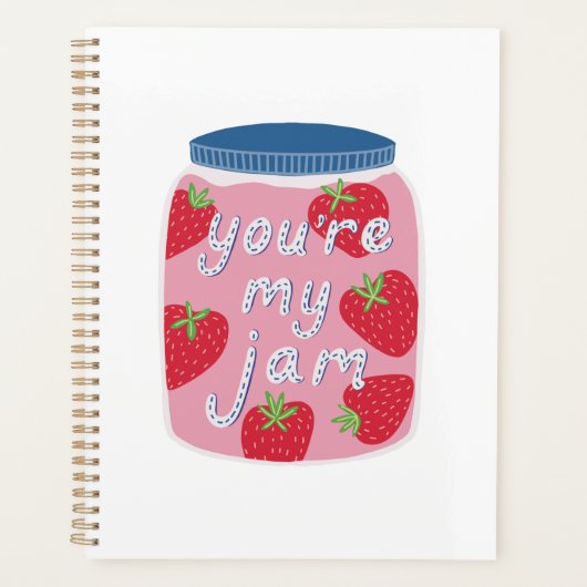 Je bent mijn Jam Love Quote Planner (Voorkant)