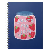 Je bent mijn Jam Spiral Notitieboek / Journal (Voorkant)