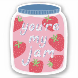 Je bent mijn Jam Valentijnsdag Sticker