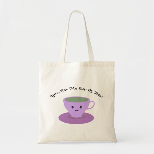 Je bent mijn kastje thee. tote bag (Voorkant)