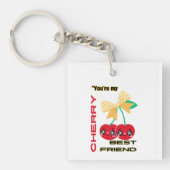 JE BENT MIJN KERSENBESTE VRIEND SLEUTELHANGER (voorkant)