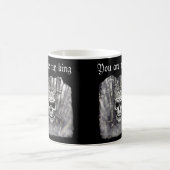 Je bent mijn koning-personaliseerbare gothiek koffiemok (Center)