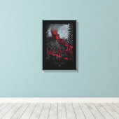 Je bent mijn koningin, nu en altijd canvas afdruk (Insitu (Houten vloer))