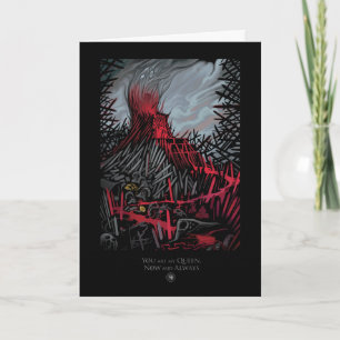 Je bent mijn koningin, nu en altijd kaart