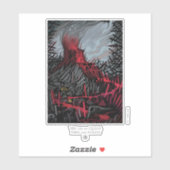 Je bent mijn koningin, nu en altijd sticker (Vel)