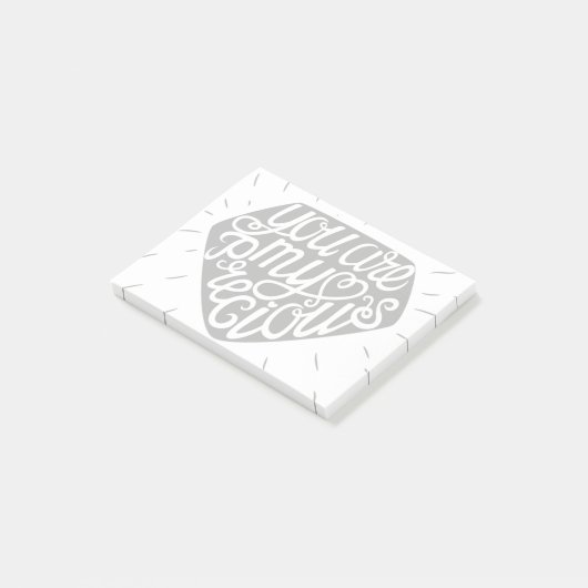 Je bent mijn kostbare post-it® notes (Schuin)