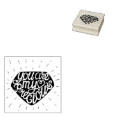 Je bent mijn kostbare rubberstempel (Gestempeld)