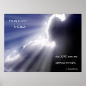 Je bent mijn lamp poster (Voorkant)