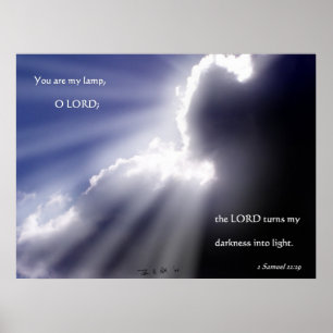 Je bent mijn lamp poster