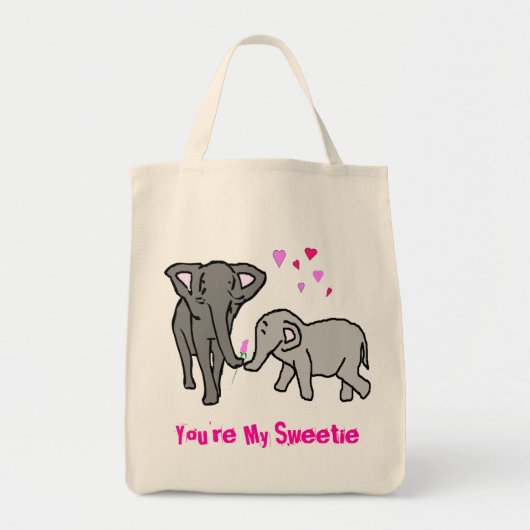 Je bent mijn lief tote bag (Voorkant)