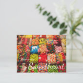 Je bent mijn liefdesliefdeswenskaart briefkaart (Staand voorkant)