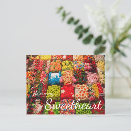 Je bent mijn liefdesliefdeswenskaart briefkaart (Staand voorkant)